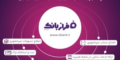 خدمات غیرحضوری بانک ایران زمین؛ از افتتاح حساب تا سفارش کارت هدیه

