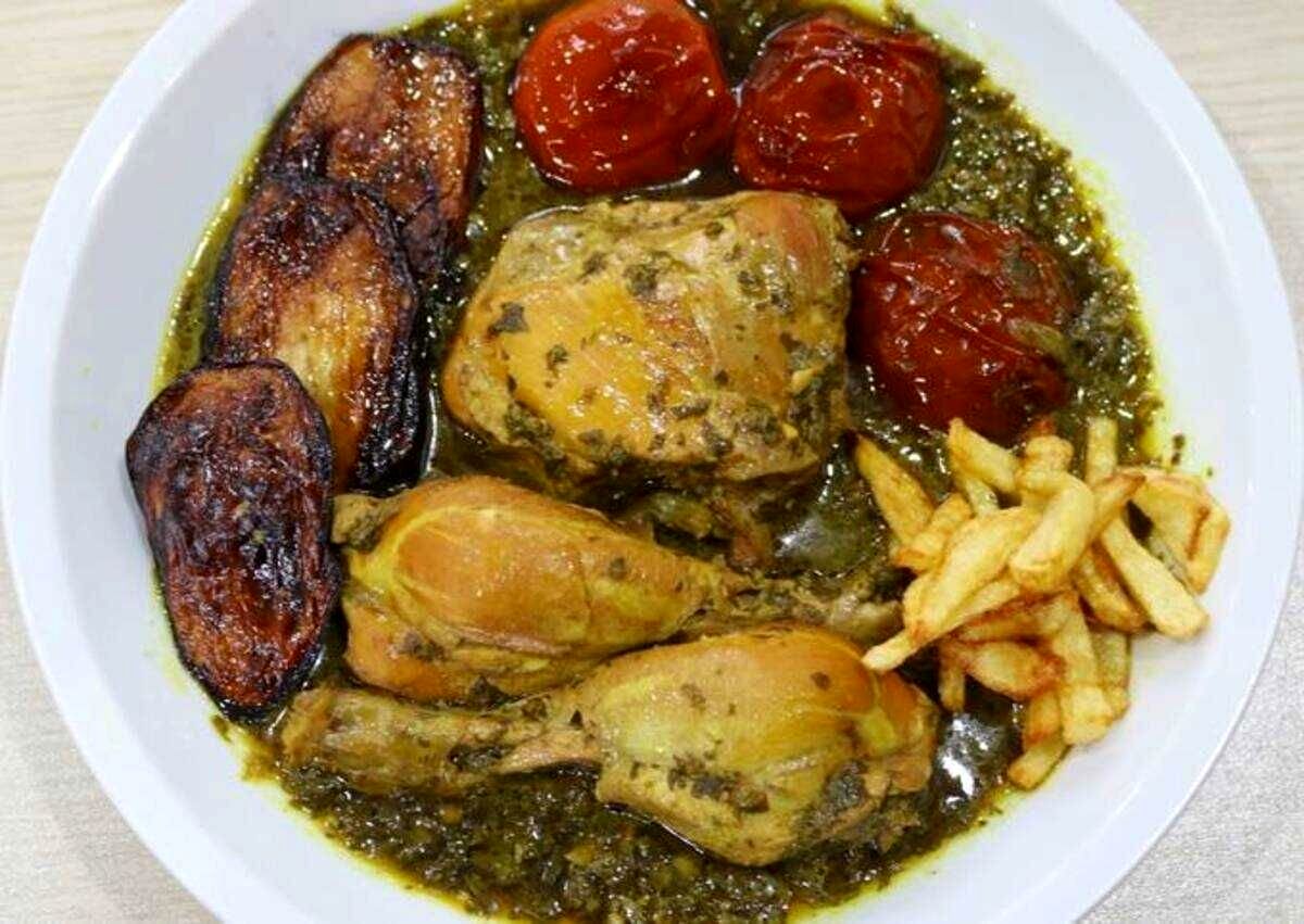 طرز تهیه خورشت سبز تابیران