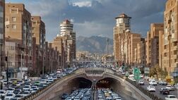 ترافیک پرحجم و سنگین صبحگاهی در معابر و بزرگراه‌های تهران
