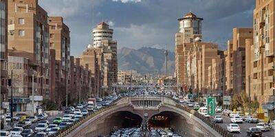 ترافیک پرحجم و سنگین صبحگاهی در معابر و بزرگراه‌های تهران
