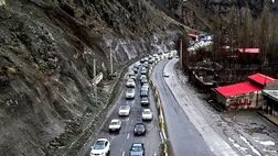 تردد روان در محورهای شمالی کشور/ مه‌گرفتگی در ارتفاعات فیروزکوه
