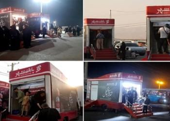 خودپردازهای سیار بانک شهر رکورد 50 هزار تراکنش در مرز مهران را ثبت کردند
