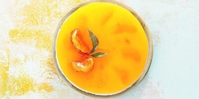 طرز تهیه چیز کیک نارنگی با عطر و بوی بی نظیر
