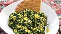 طرز تهیه نرگسی اسفناج، غذای سنتی زمستانی مخصوص وگن ها
