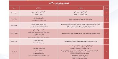 برگزاری همایش ارزیابی اقتصادی سوانح
