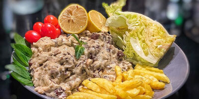 طرز تهیه چیکن استراگانف ساده رستورانی با طعم بسیار عالی
