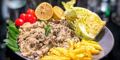 طرز تهیه چیکن استراگانف ساده رستورانی با طعم بسیار عالی
