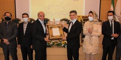 مراسم تودیع معاون بیمه های زندگی بیمه کارآفرین برگزار شد