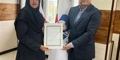 تقدیر از نماینده برتر شعبه لنگرود
