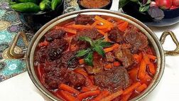 طرز تهیه خورش هویج تبریزی به روش محلی
