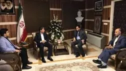 دیدار رییس هیات مدیره بیمه سرمد با استاندار آذربایجان غربی