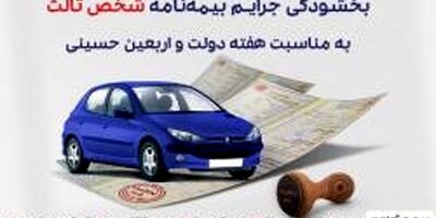 بیمه شخص ثالث تعاون + بخشش 100 درصدی جرائم دیرکرد
