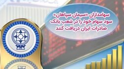 سهامداران "سیمان سپاهان" می‌توانند سود خود را از بانک صادرات دریافت کنند