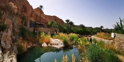 روستای ازمیغان؛ بهشت کویری طبس
