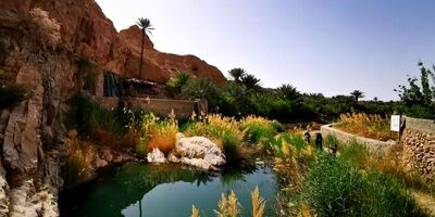 روستای ازمیغان؛ بهشت کویری طبس
