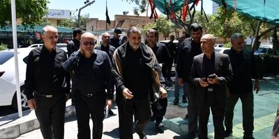 بازدید معاون بانک و بیمه وزارت اقتصاد از موکب بیمه ایران در مشهد
