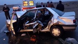 حادثه رانندگی 5 مصدوم برجای گذاشت