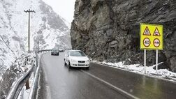 باران و برف و مه‌گرفتگی در جاده های ۴ استان
