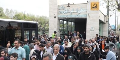 خدمات ویژه متروی تهران در روز عید فطر 