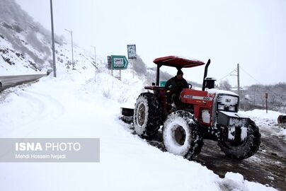 برف گردنه حیران (3)
