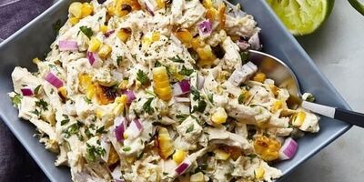طرز تهیه سالاد تابستانی ذرت و مرغ مخصوص دورهمی ها
