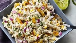 طرز تهیه سالاد تابستانی ذرت و مرغ مخصوص دورهمی ها
