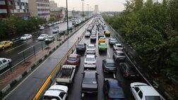 ترافیک عادی و روان در اکثر معابر و بزرگراه های امروز پایتخت
