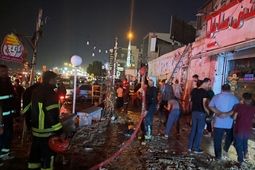 آتش‌سوزی در بازار قدیم بندرعباس مهار شد

