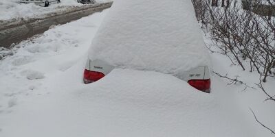 برف تهران یک متری شد + عکس