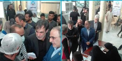 تاکنون به حدود ۶۳۰۰ زائر اربعین خدمات‌رسانی کرده‌ایم
