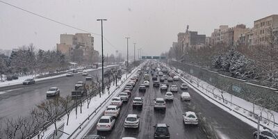 برف و باران در جاده‌های ۱۸ استان 