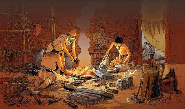 قدیمیترین کورۀ فلزگری دنیا در طالمسی اصفهان