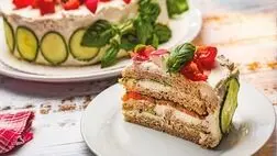 طرز تهیه کیک پنیر سبزی؛ سالم‌ترین فینگرفود مهمونی
