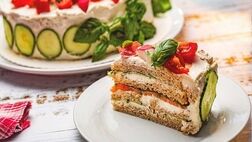 طرز تهیه کیک پنیر سبزی؛ سالم‌ترین فینگرفود مهمونی