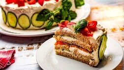 طرز تهیه کیک پنیر سبزی؛ سالم‌ترین فینگرفود مهمونی