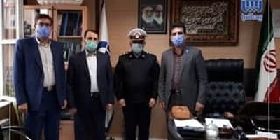 پلیس راهنمایی و رانندگی آذربایجان غربی از بیمه آسیا تقدیر کرد