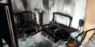 انفجـار انبـاری یک خانه حادثه آفرید
