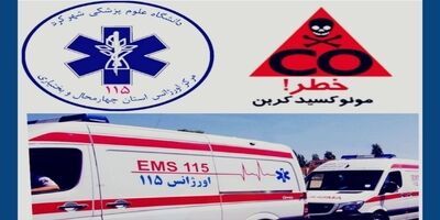 
گاز مونوکسیدکربن ۶ نفر را مسموم‌کرد
