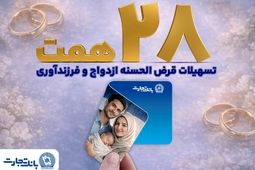 بانک تجارت با اعطای بیش از 28 همت تسهیلات، از جوانان و خانواده‌های ایرانی حمایت کرد