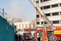 آتش‌سوزی در کارگاه شارژ سیلندر گاز مایع در مسعودیه