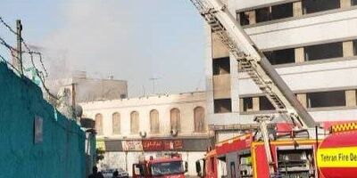 آتش‌سوزی در کارگاه شارژ سیلندر گاز مایع در مسعودیه