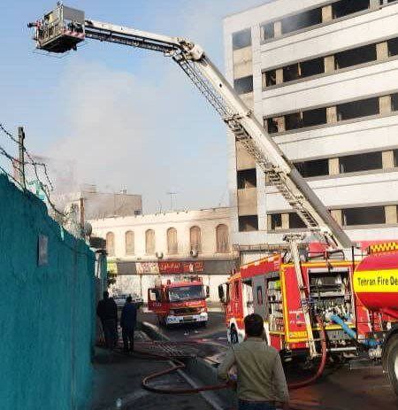 آتشسوزی در کارگاه شارژ سیلندر گاز مایع در مسعودیه