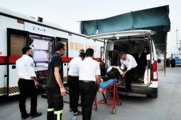 دو کشته و ۲۳ مصدوم در تصادف کامیون، اتوبوس و پراید
