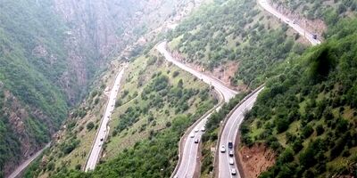 انسداد مقطعی جاده چالوس از۲۳ مهر تا ۲۴ آبان‌ماه