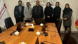 تقدیر از همکاران نوینی نویسنده مقاله برای همایش بیمه و توسعه
