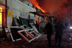 آتش‌سوزی کارگاه نجاری یک پادگان در تهران
