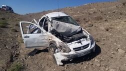 مصدومیت ۵ نفر بر اثر واژگونی کوئیک در سمنان 
