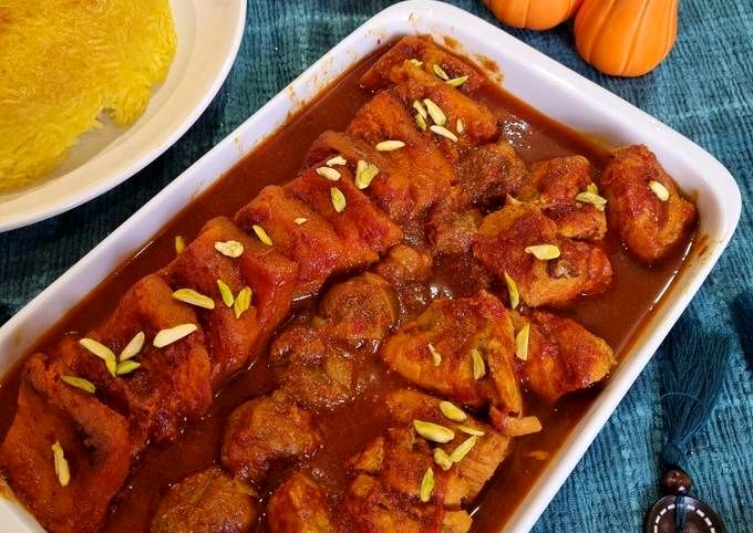 طرز تهیه خورش کدو حلوایی؛ خورش خوشمزه فصل