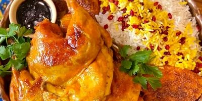 خوراک لوبیا سبز بدون گوشت