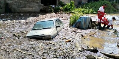 حادثه سیلاب سوادکوه ۱۸ مصدوم برجا گذاشت
